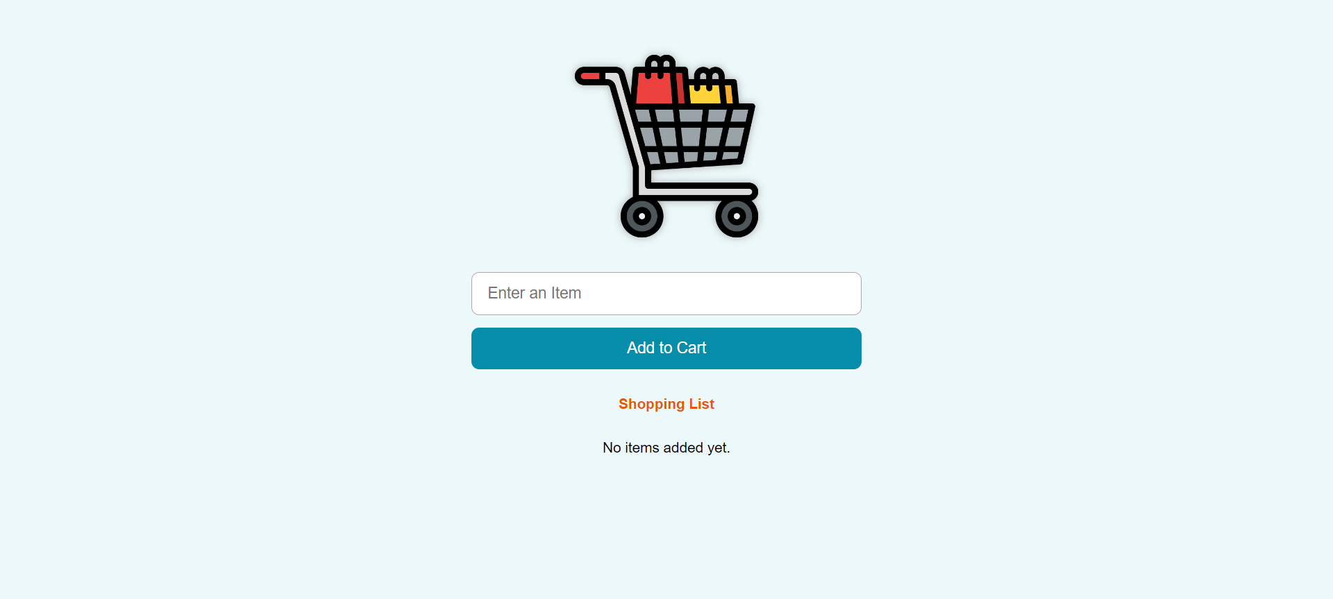 Grocery List made with JavaScript and Firebase
